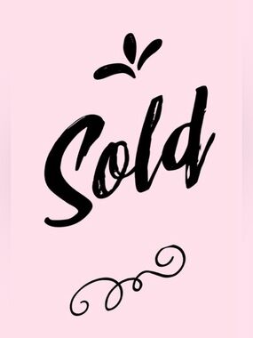 ❌❌❌SOLD❌❌❌